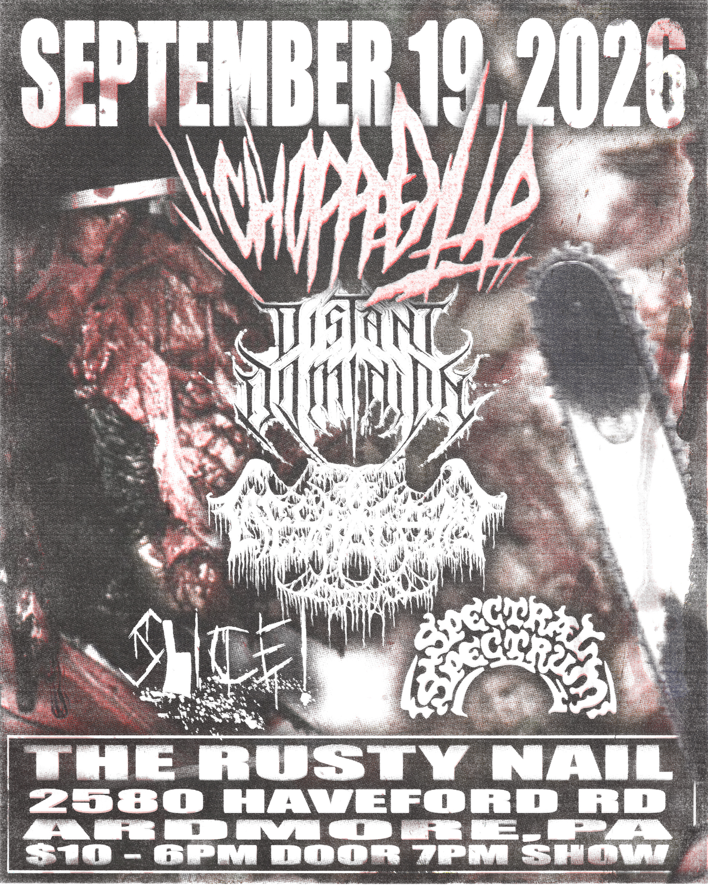 September 19, 2026 show flyer